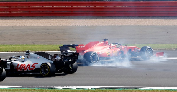 GP 70° Anniversario, Vettel: "Strategia errata. Il testacoda mi ha sorpreso"