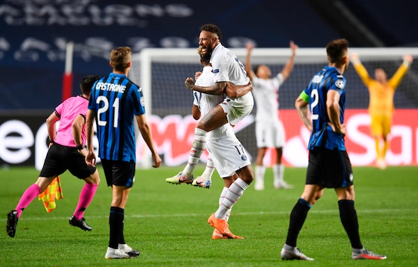 Atalanta-PSG 1-2, il tabellino