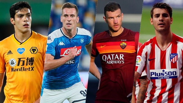 Jimenez: ora si tratta. Avanti anche per Milik, Dzeko e Morata