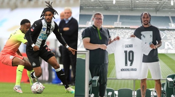 Ufficiale, Lazaro in prestito dall'Inter al Borussia Monchengladbach