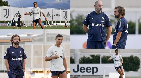 Juve, al via la nuova stagione: tra Pirlo e Ronaldo è subito feeling