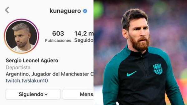 Aguero chiama Messi al Manchester City: ecco cosa ha fatto