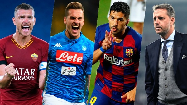 Nuovo bomber Juve: pressing Dzeko, la Roma prende tempo. Milik spera ancora, offerto Suarez!