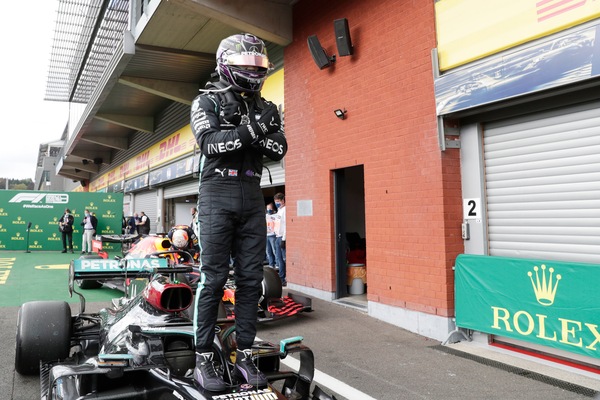 Gp Belgio: Hamilton vince. Male le Ferrari, Vettel 13/o e Leclerc 14/o