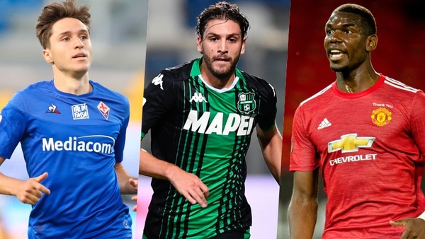 Chiesa, Locatelli, Pogba: colpi Juve in lista d’attesa