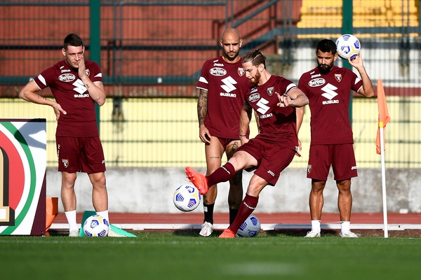 Torino, doppio allenamento a Biella: tamponi tutti negativi