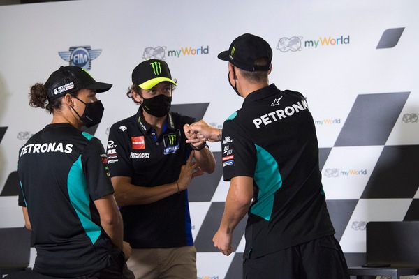 GP di San Marino, Quartataro leader delle seconde libere. Valentino Rossi è quinto