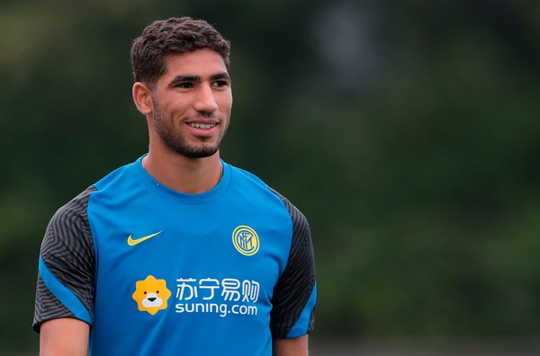 L'Inter scopre Hakimi. Test e allenamento