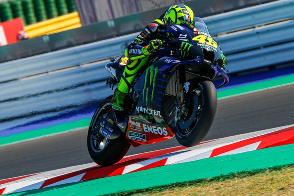 Gp San Marino: super Valentino Rossi, davanti a tutti nelle libere 3