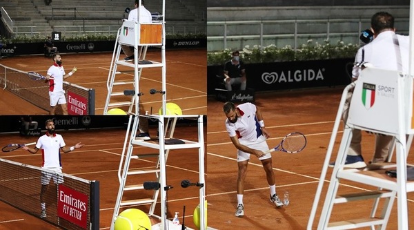 Ko con Sinner, Paire è una furia!