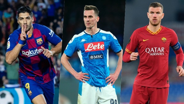 Suarez fuori tempo: ora è no. Milik tiene in ansia Dzeko, Pirlo, Juve, Napoli e Roma