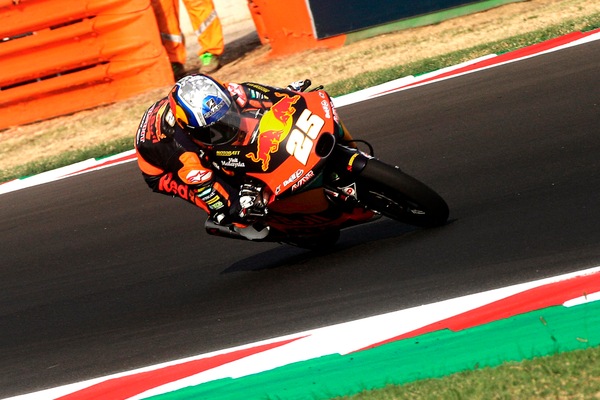 GP Emilia Romagna: in Moto3 la pole è di Fernandez, bene Migno e Vietti
