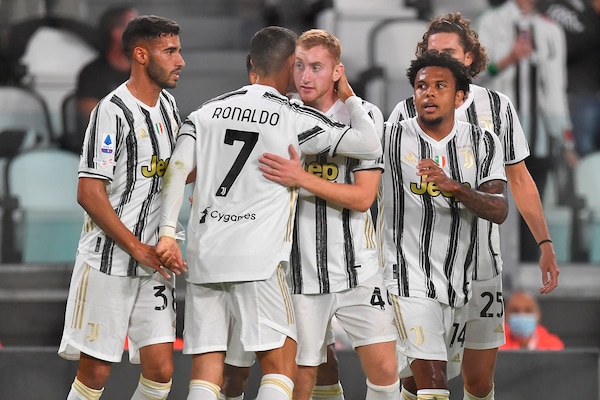 Serie A, Juve-Sampdoria 3-0: Kulusevski, Bonucci e Cristiano Ronaldo show