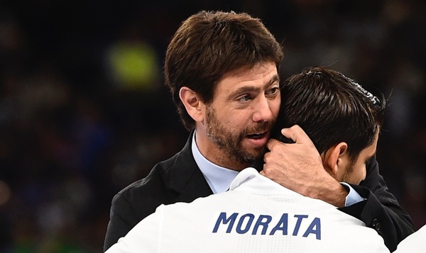 Juve, Agnelli a Morata: Bienvenido a casa