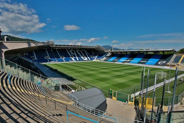 Il Gewiss Stadium è pronto per l'Atalanta: restyling completato