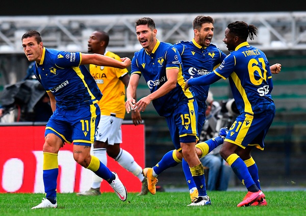 Favilli, primo gol in A pesantissimo: Verona in testa