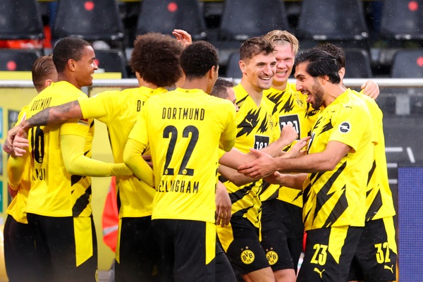 Emre Can e Haaland trascinano il Dortmund, Schick segna: pari per il Leverksuen