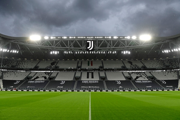 L'Allianz Stadium nella notte di Juve-Napoli