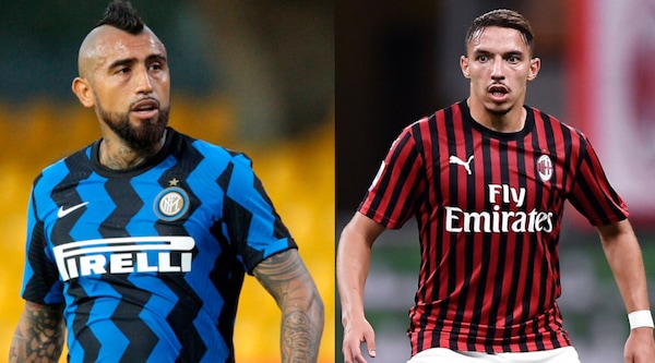 Milan-Inter si accende: grinta Vidal, fosforo Bennacer