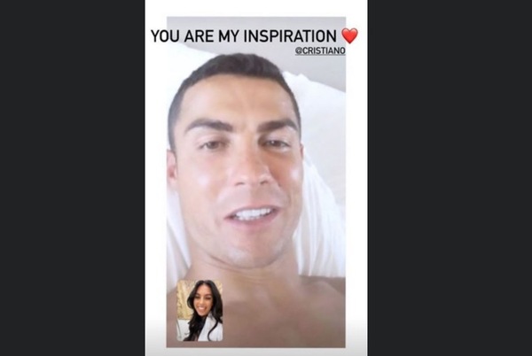 Ronaldo positivo: il messaggio di Georgina a Cristiano