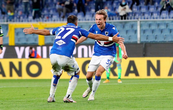 Sampdoria-Lazio 3-0, il tabellino