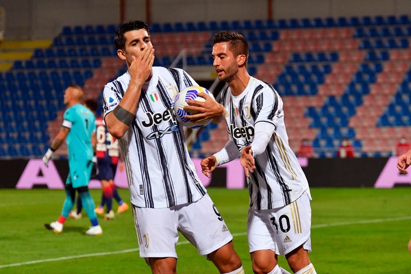 Crotone-Juve 1-1: Morata non basta, espulso Chiesa
