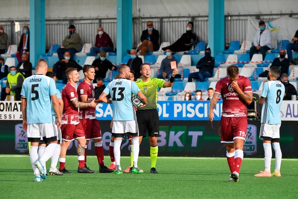 Serie B, Crimi dell'Entella Dickmann della Spal fermati per un turno