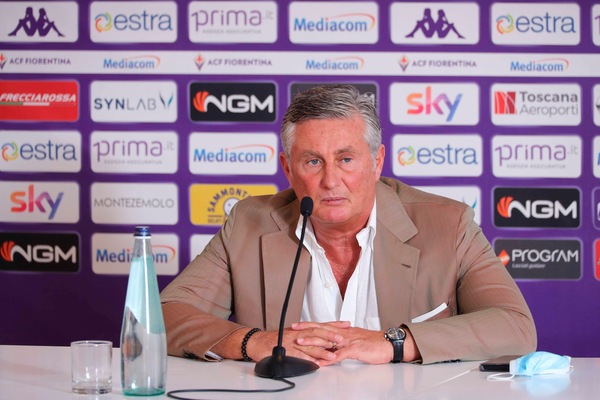 Fiorentina, Pradè: "In vantaggio di due gol la partita va portata a casa"