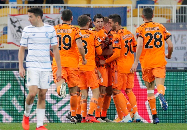 Dinamo Kiev-Juventus 0-2, il tabellino