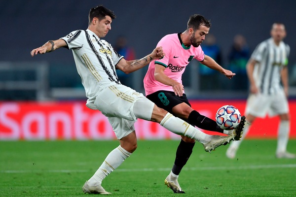 Juventus-Barcellona 0-1 dopo 45': annullati due gol a Morata