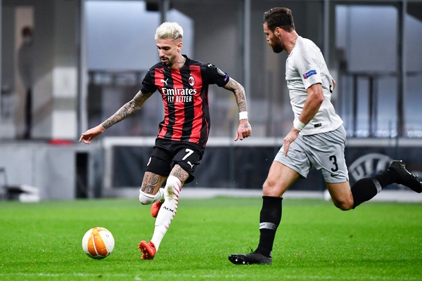 Milan-Sparta Praga 3-0, il tabellino