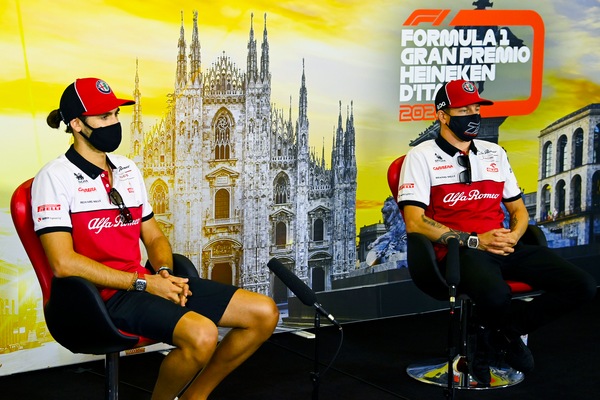 F1 Alfa Romeo: Raikkonen e Giovinazzi insieme anche nel 2021