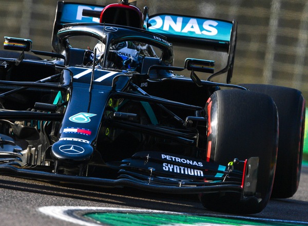 Gp Emilia Romagna: Bottas stampa la pole, Leclerc settimo