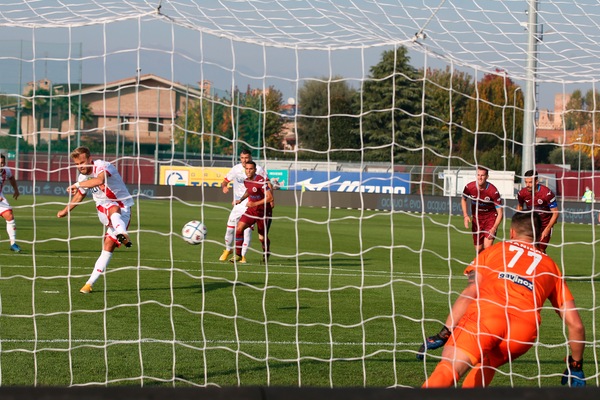 Cittadella-Monza 1-2. Boateng e Gytkjaer la decidono su rigore