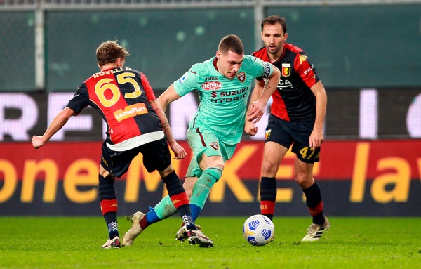 Genoa-Torino 1-2, il tabellino