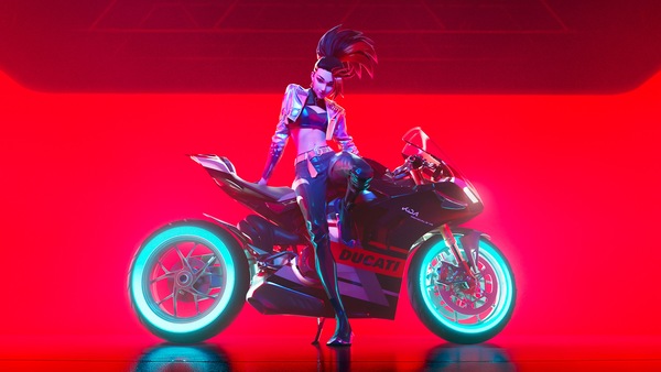 Ducati e Riot Games presentano la nuova Panigale con le K/DA
