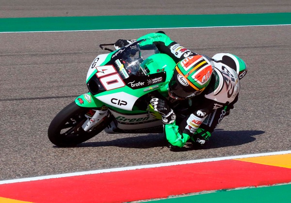 Gp Valencia, in Moto3 pole di Binder: Migno quinto, Vietti nono