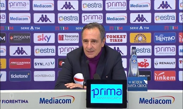 Delusione Prandelli: "La Fiorentina è fragile mentalmente"