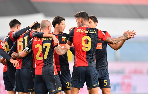 Scamacca show, rimonta Genoa sulla Sampdoria: 3-1, agli ottavi la Juve