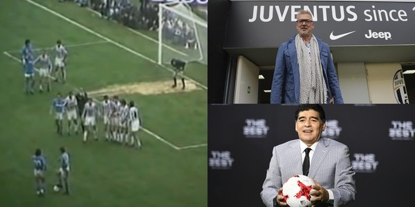 Maradona, Tacconi ricorda la punizione show: "Se l'avessi presa, sarei stato un eroe"