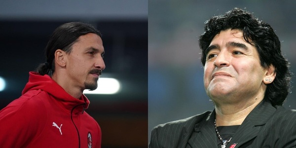 Ibrahimovic: "Maradona era religione, il simbolo dei numeri dieci"