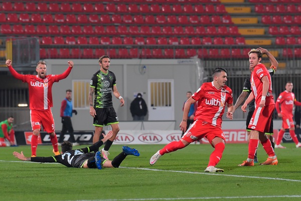 Monza, Dany Mota piega la Reggina: finisce 1-0