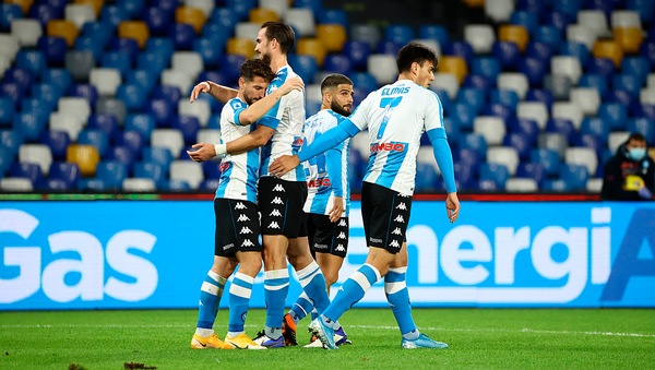Napoli-Roma 4-0: Insigne-Ruiz-Mertens-Politano, festa azzurra per Maradona