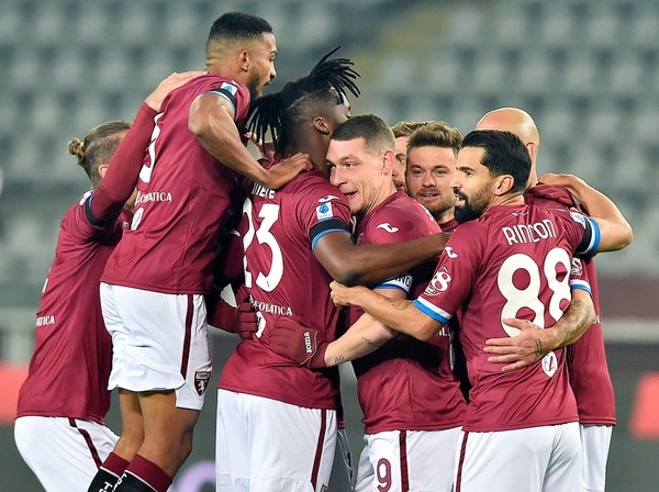 Torino-Samp 2-2, pari e spettacolo: per i granata in gol Belotti e Meité