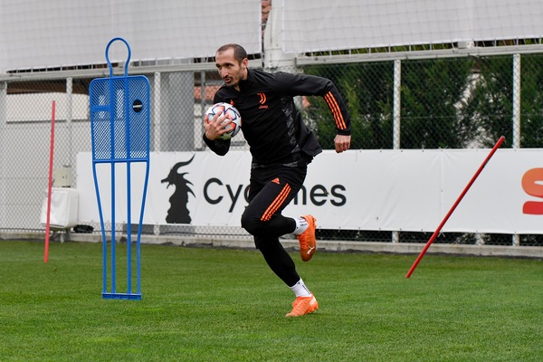 Juve, nuovo stop in rifinitura: Chiellini out per la Dynamo Kiev