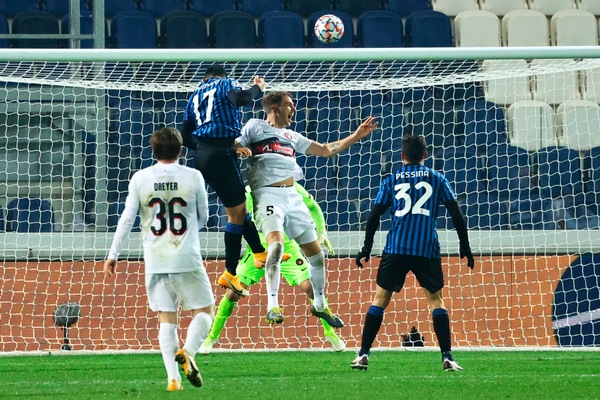Atalanta-Midtjylland 1-1, il tabellino