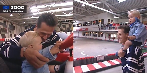 Schumacher, la Formula 1 rende omaggio a Mick e Michael