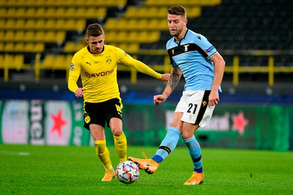 Borussia Dortmund-Lazio 1-1, il tabellino