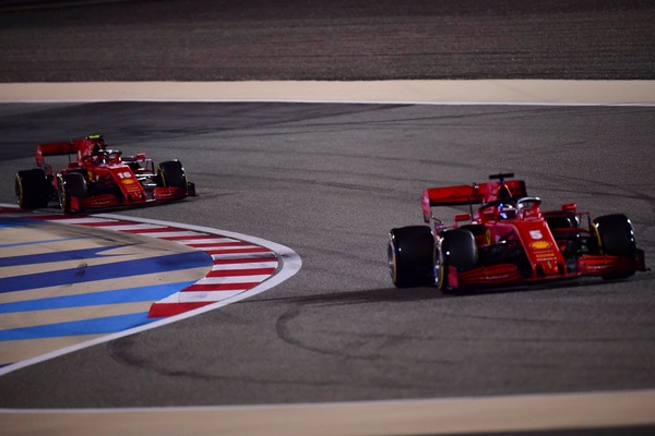 Ferrari, Vettel: "Avevo buone sensazioni, il traffico mi ha sfavorito"