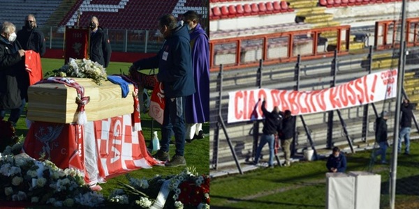 Paolo Rossi, lacrime e commozione per l'ultimo saluto al Curi